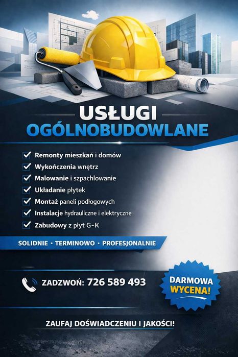 Usługi ogólnobudowlane
