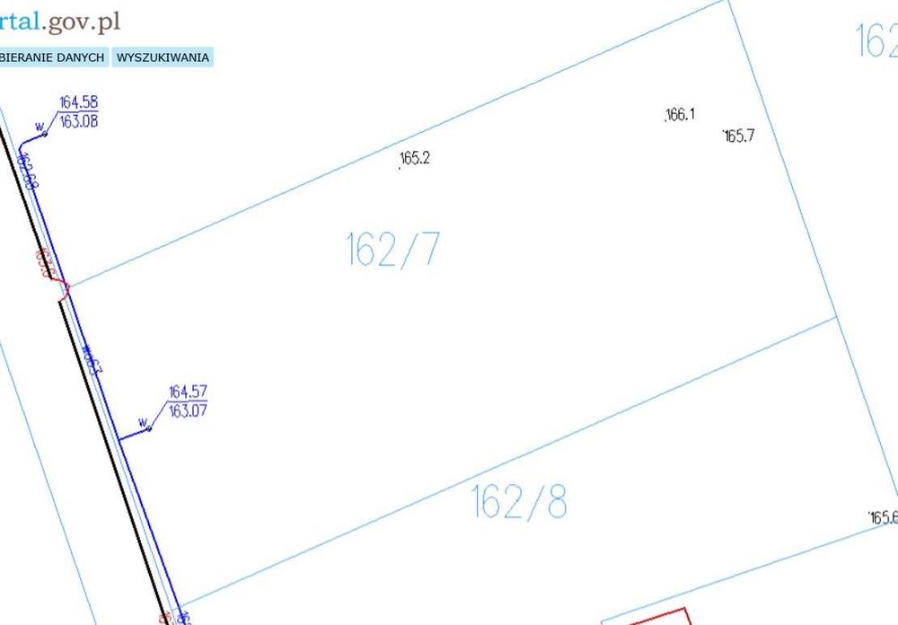 Działka budowlana 10,44a Nowodwór