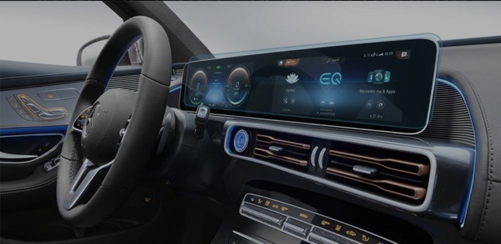 Захисне скло для екрану Mersedes-Benz