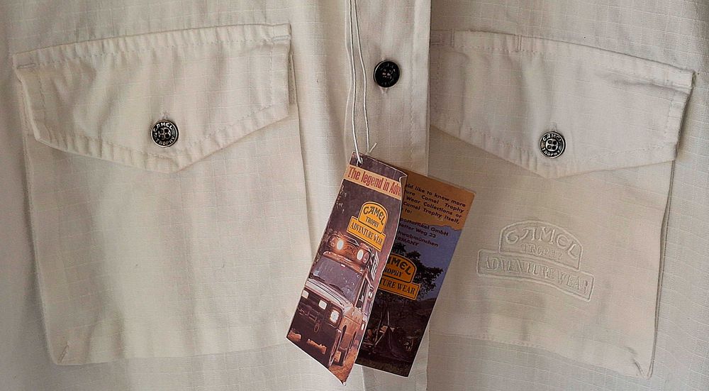 Camisa Camel Trophy Adventure Wear - manga curta