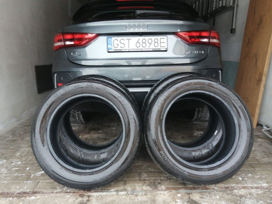 Nowe opony. Mały przebieg