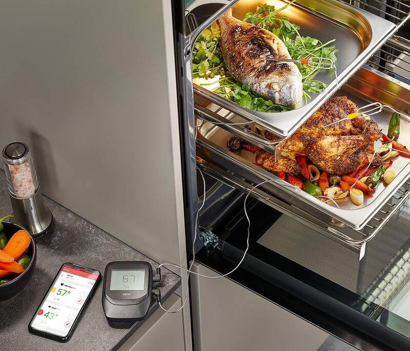 Termometr Cyfrowy GEFU Control+ Grill  Bluetooth - 6 Sond - Gwarancja