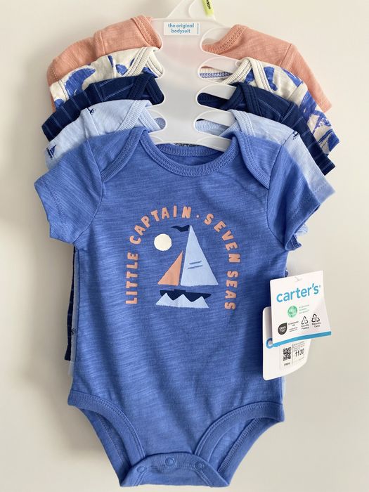 Carter's боді комплект 5шт