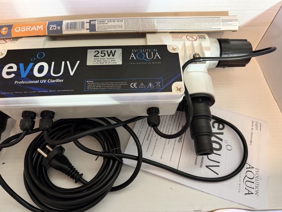 Esterilizador UV Evolution Aqua Evo 25 Watt