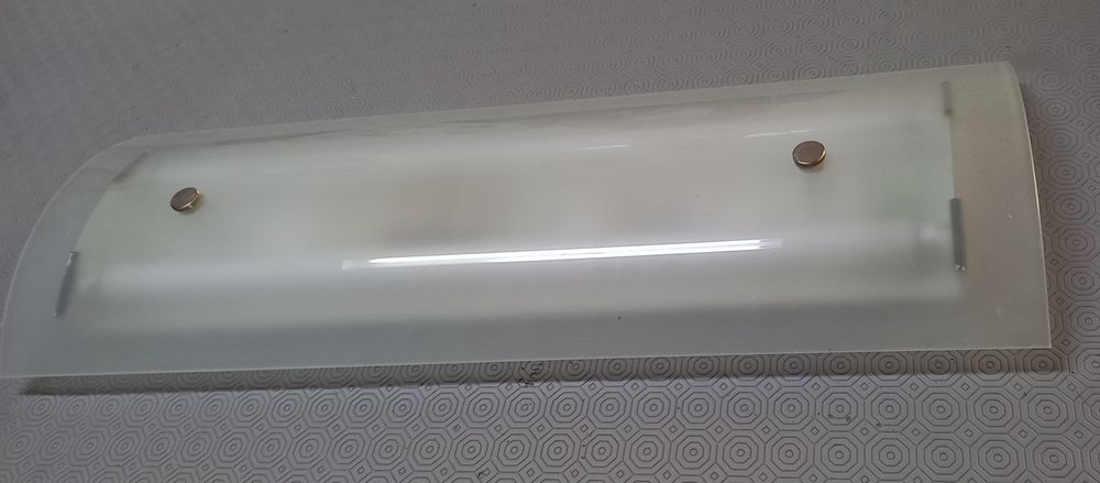 Armadura de teto p/ 2 lâmpadas fluorescentes