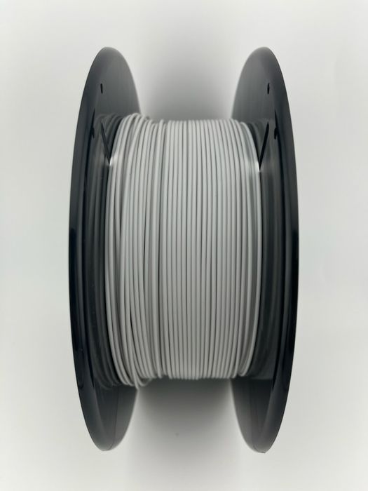 Filament PLA 1.75mm 1kg jasny szary 1kg czarny