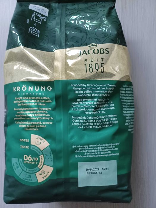 Kawa jacobs Kronung 1kg ziarnista