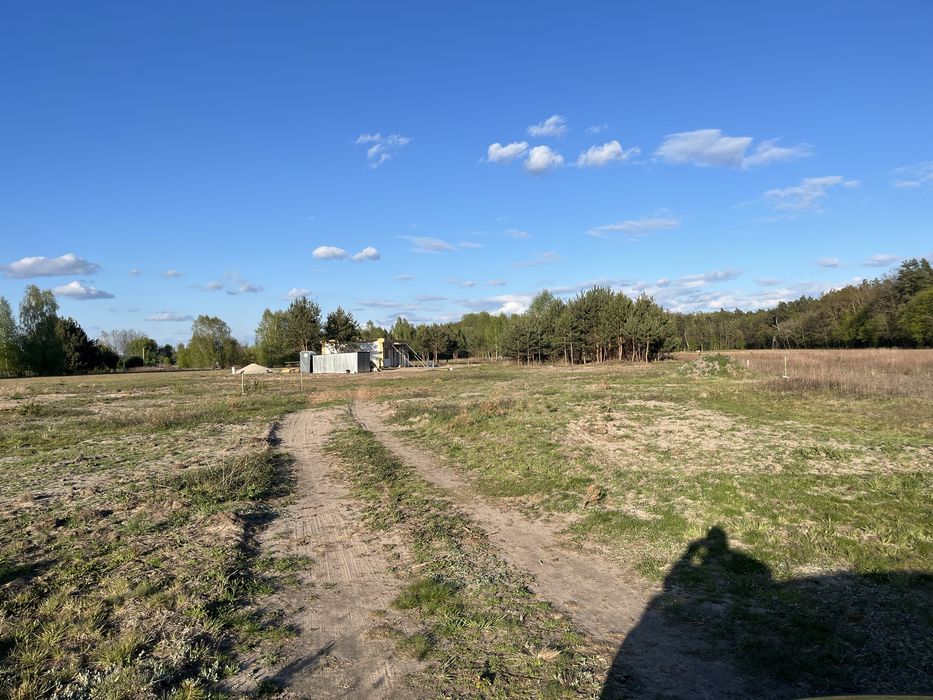 Działka przy lesie łazy - Widok 3