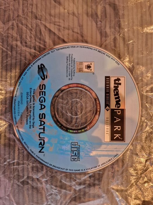 Gra Theme Park Sega Saturn