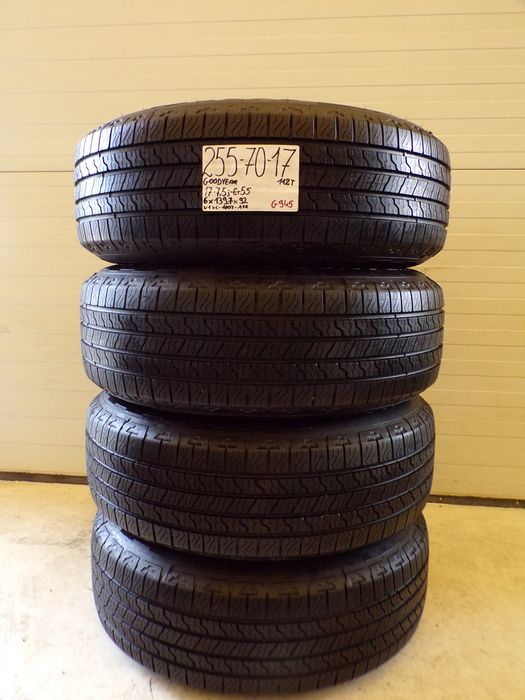 opony letnie goodyear wrangler 255 70 17 112t nowe