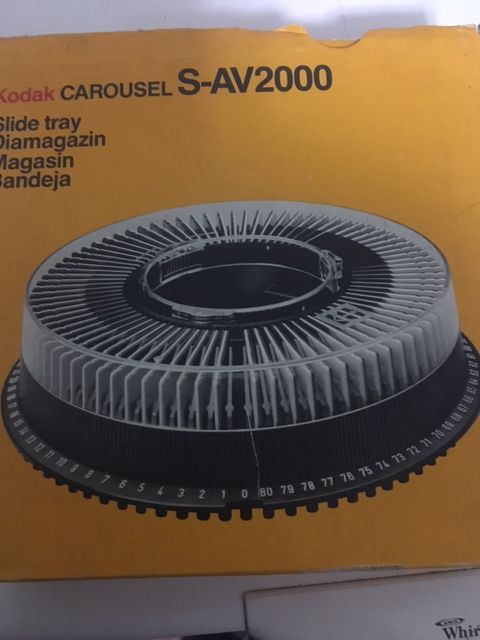 Carrosel kodak a funcionar muito bem