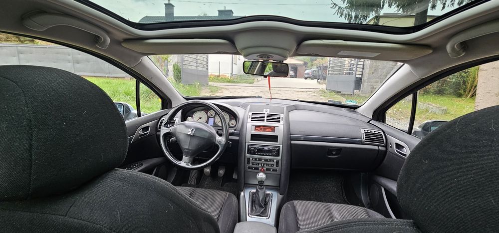 Peugeot 407 sw 2.0hdi panorama alu 18cali! Okazja!