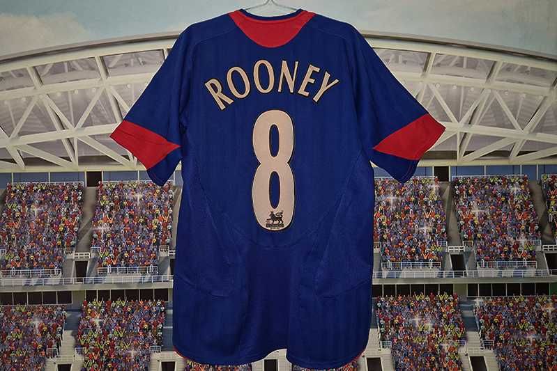 Manchester United 2005-06 Nike Total90  away #8 Rooney size: M 140-152