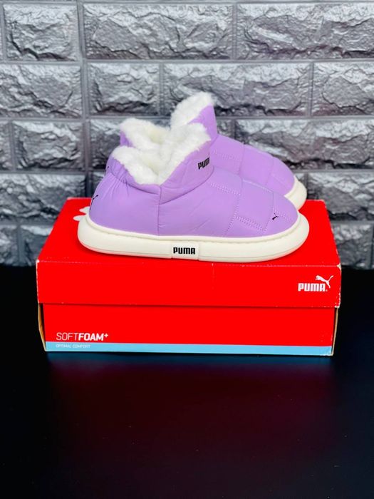 Дутики Пума, зимние полуботинки Puma, сноубутсы Пума, тапочки зимние