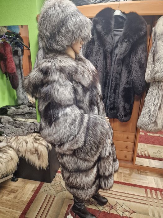 Futro z kapturem nowe !!!