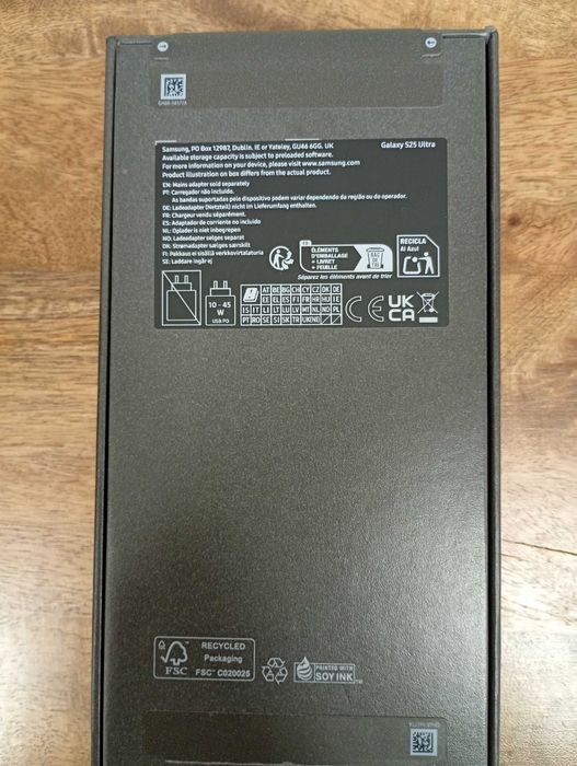 Samsung Galaxy S25 Ultra 5G 12GB/256GB Cinzento Titânio + Ofertas - C/ Fatura