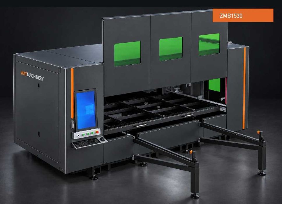 Laser Światłowodowy Fiber 6kW Raycus ZMB-1530 z bocznym załadunkiem, Nowy z Polskim napisami i serwisem gwarancyjnym