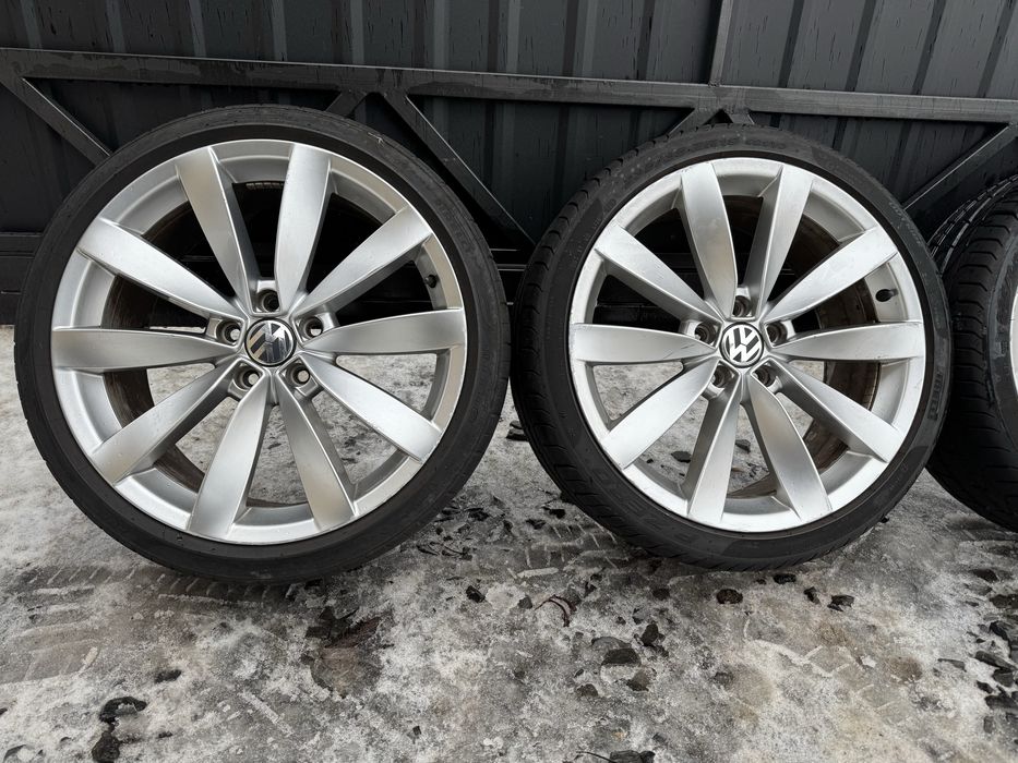 Колеса, диски 5 112 R19 Volkswagen. R line