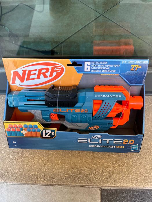 Hasbro Nerf 2.0 Commander RD-6 Elite 2.0 - Novo, Selado