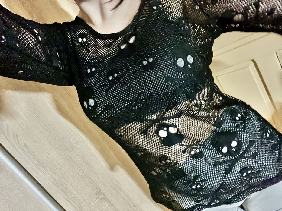 Кофтинка-сіточка у готичному стилі