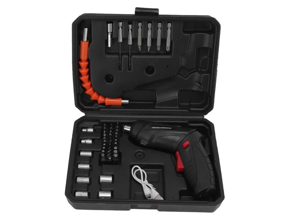 Mini Aparafusadora de litio Reversivel com luz led NOVA