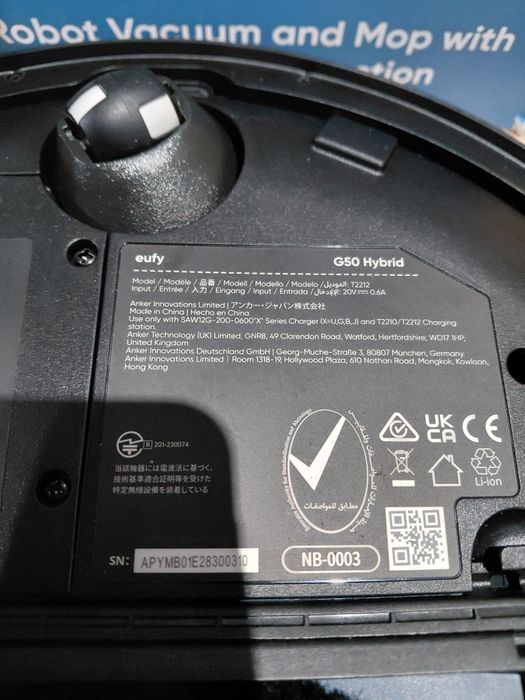Robot sprzątający Eufy g50 hybrid