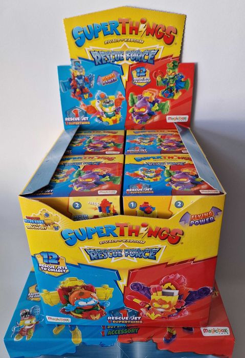 30% taniej 12 pojazd Rescue JET+12 figurek SUPER ZINGS THINGS SERIA 10