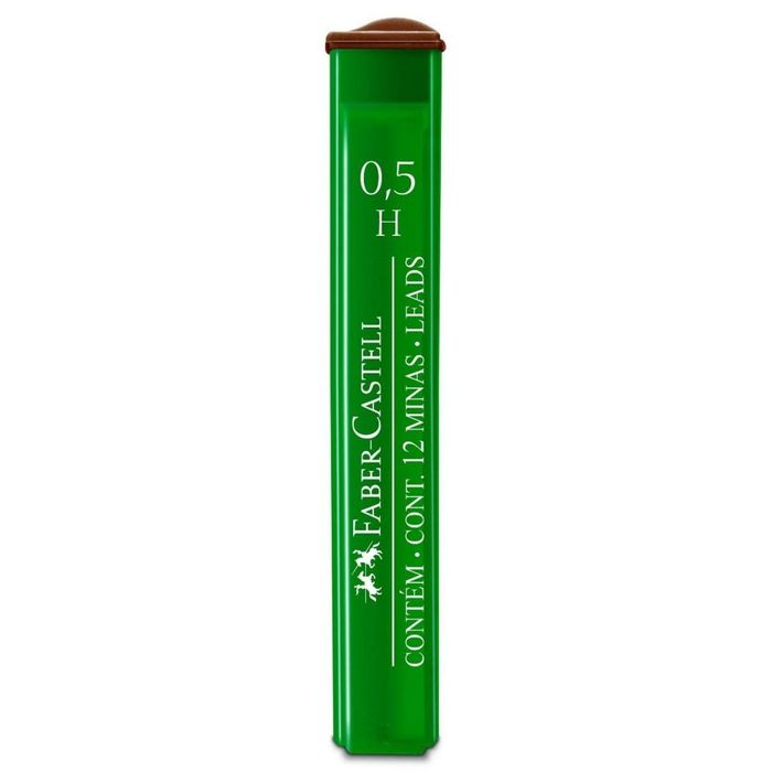Wkład grafitowy H 0,5mm (12szt) FABER CASTELL Faber Castell