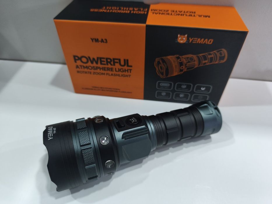 Lanterna de Mão Led XTE 30w 6000lm