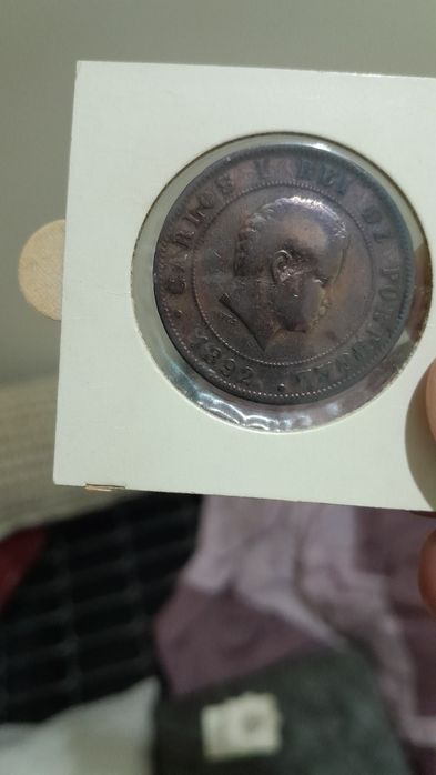 moedas de reis , 100 reis, 10, 20 e 50