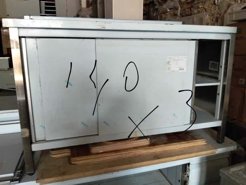 mesa e bancada em inox profesionais (Varias Medidas )- Novas com Pelicula
