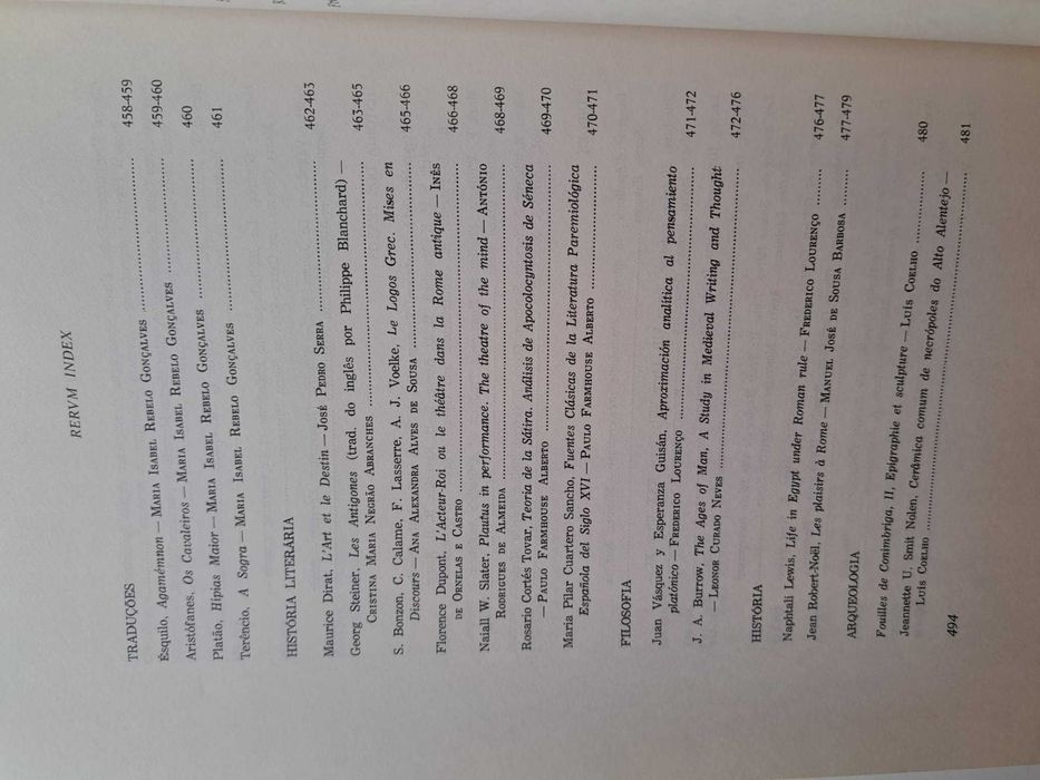 Euphrosyne Revista de Filologia Clássica Vol. XVI - PORTES GRÁTIS