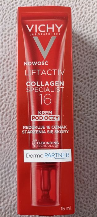Krem pod oczy Vichy przeciwzmarszczkowy kolagenowy 15 ml