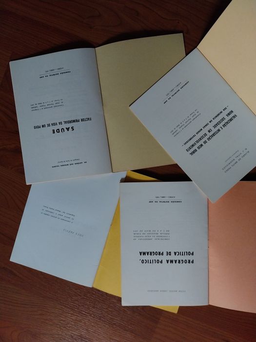 Livros antigos e raros- Comissão Distrtal da ANP - Aveiro  Abril 1973