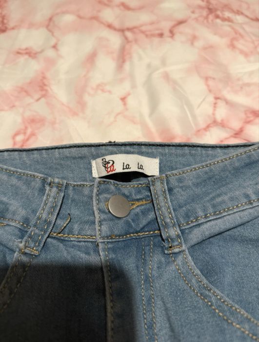 Calças de ganga azul