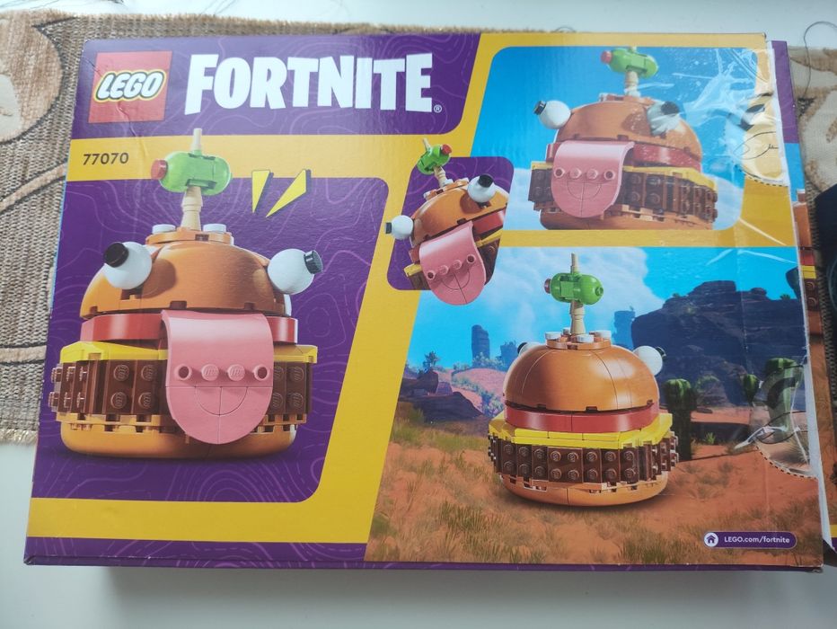 LEGO Fortnite 77070 Durrr Burger | коробка, інструкція