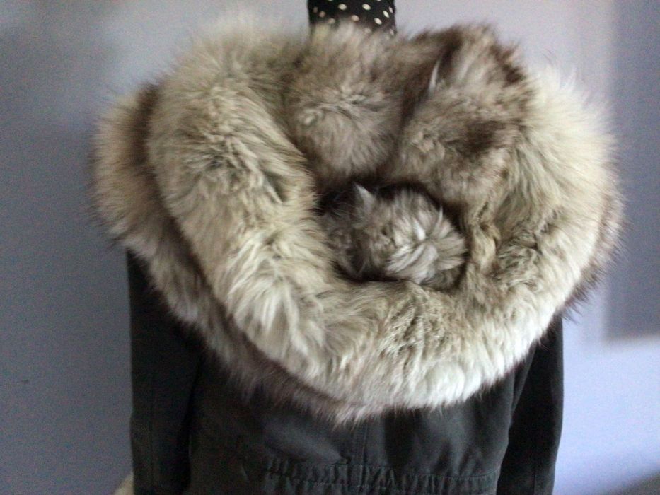 Piękna parka khaki Only 2 w 1 rozmiar 36