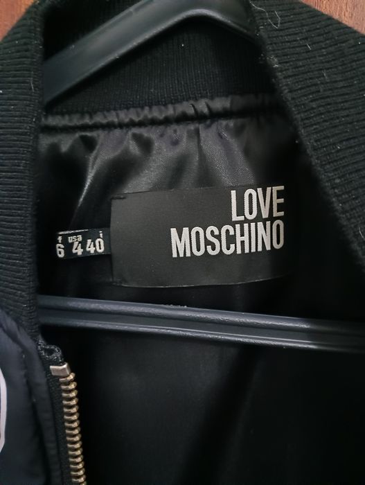 Casaco bomber da love Moschino