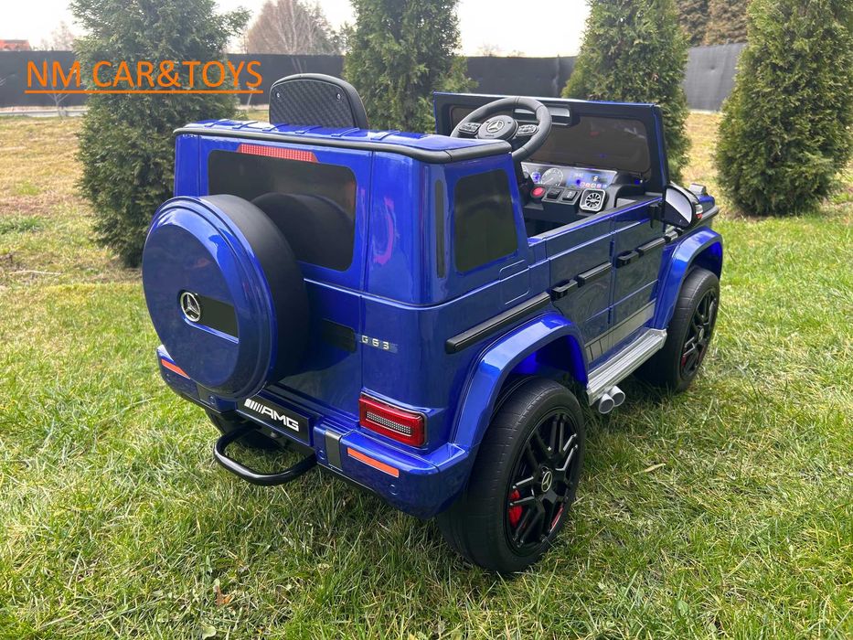 Mercedes G63 AMG Lakier Auto Pojazd na akumulator Samochód dla dzieci