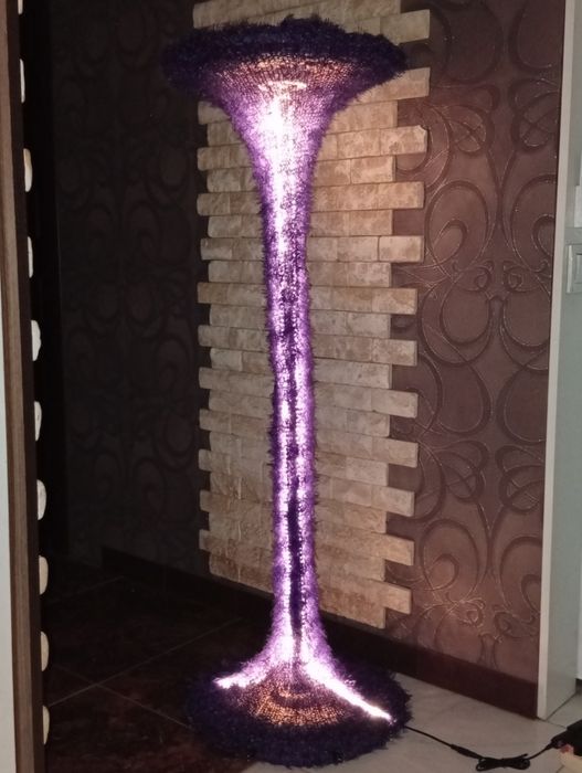 Дизайнерский торшер, подсветка ««Aura Violet» (120 см)