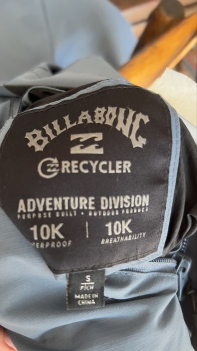 Blusao reversivel billabong