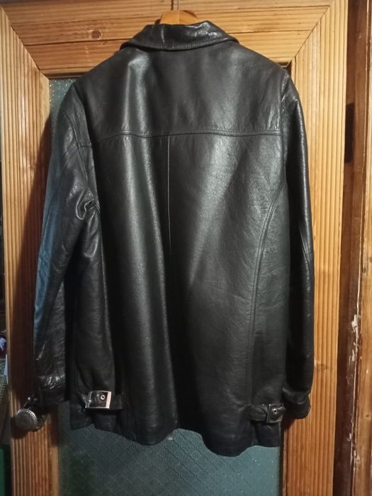 Куртка молодіжна шкіряна