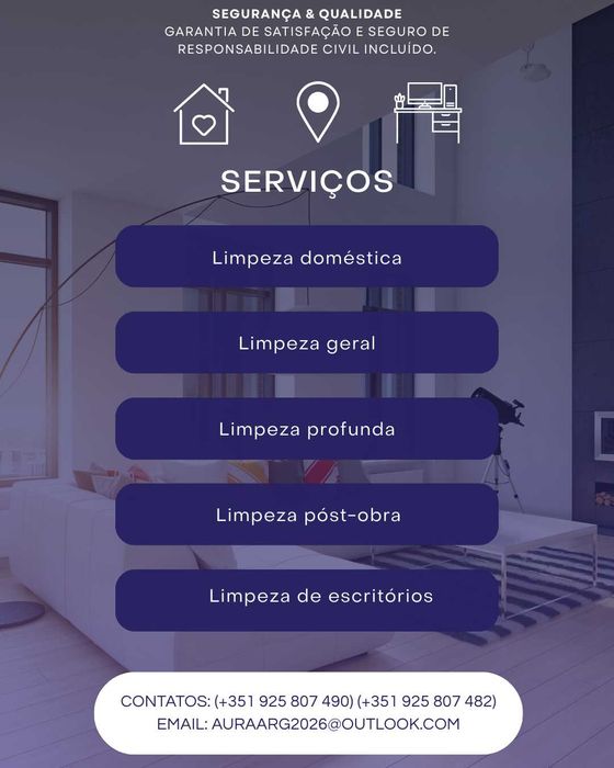 Serviços de Limpeza Profissional