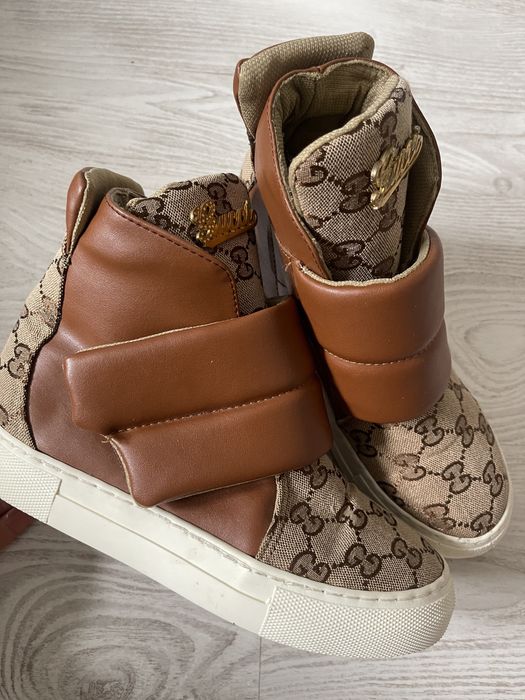 Asidasy trampki sneakersy gucci logowane