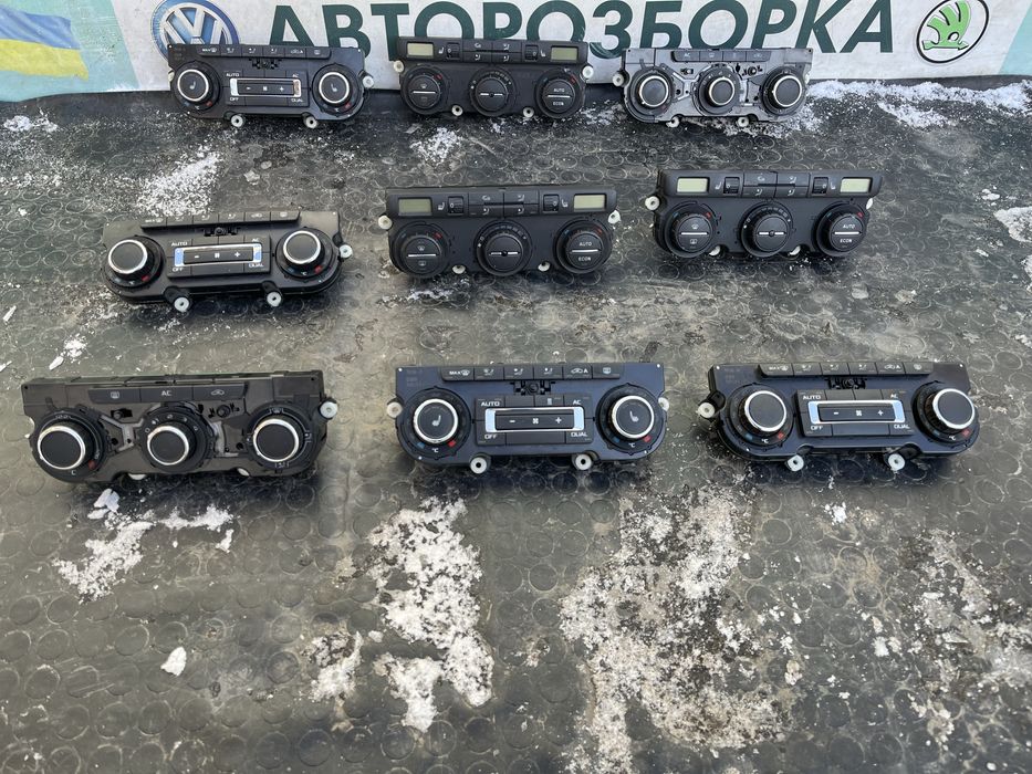 Блок управління кліматом та кондиціонера шкода октавія а5 octavia a5