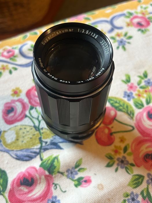 Lente Asahi Pentax Super Takumar 135mm 3.5f