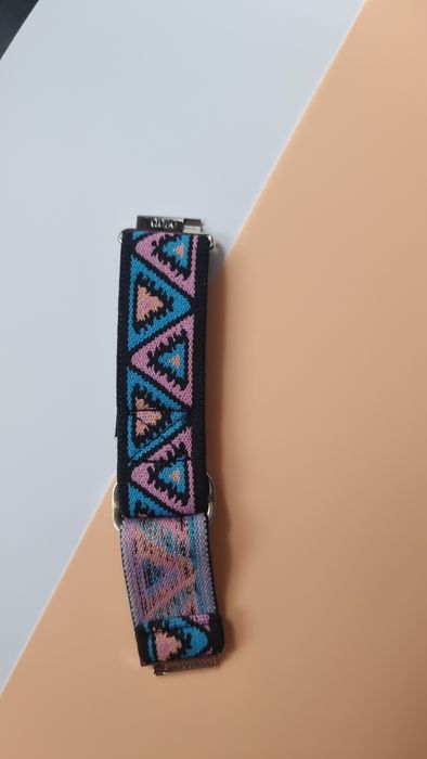 Pasek nylonowy tkany 20 mm do zegarka Samsung, Huawei, Amazfit, Garmin