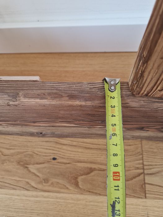 Rama do lustra 112x60 grubosc 3cm Vintage stare belki drewno