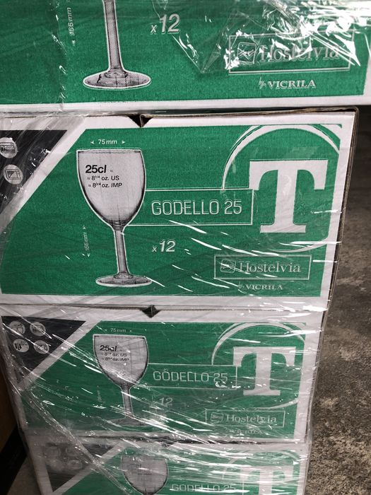 Copos de agua de 25cl