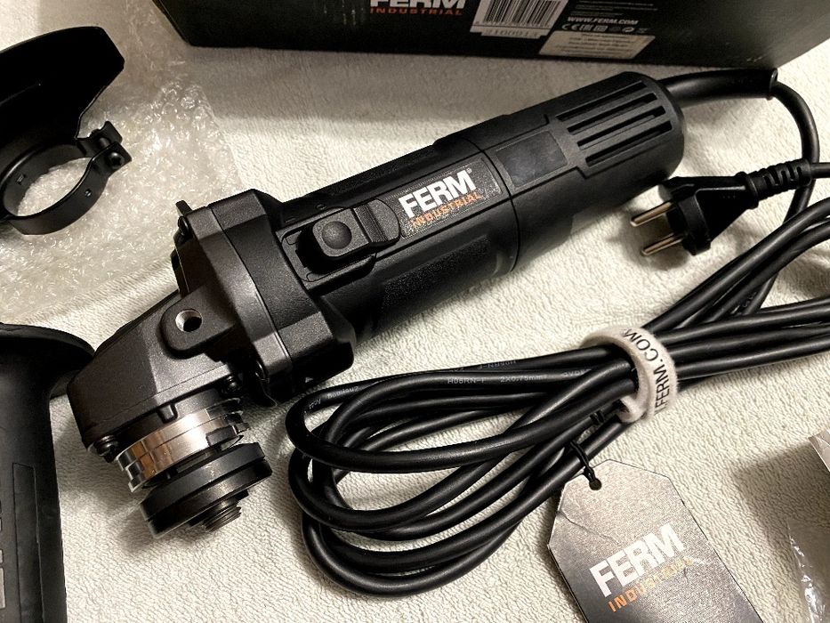 Нідерланди! Болгарка 125 мм Ferm AGM 1115P турбинка